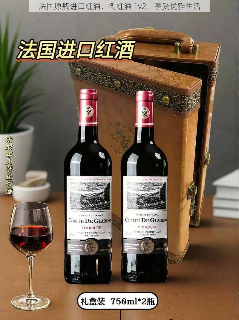 法国原瓶进口红酒,倒红酒 1v2,享受优雅生活