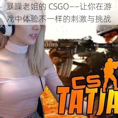 暴躁老姐的 CSGO——让你在游戏中体验不一样的刺激与挑战