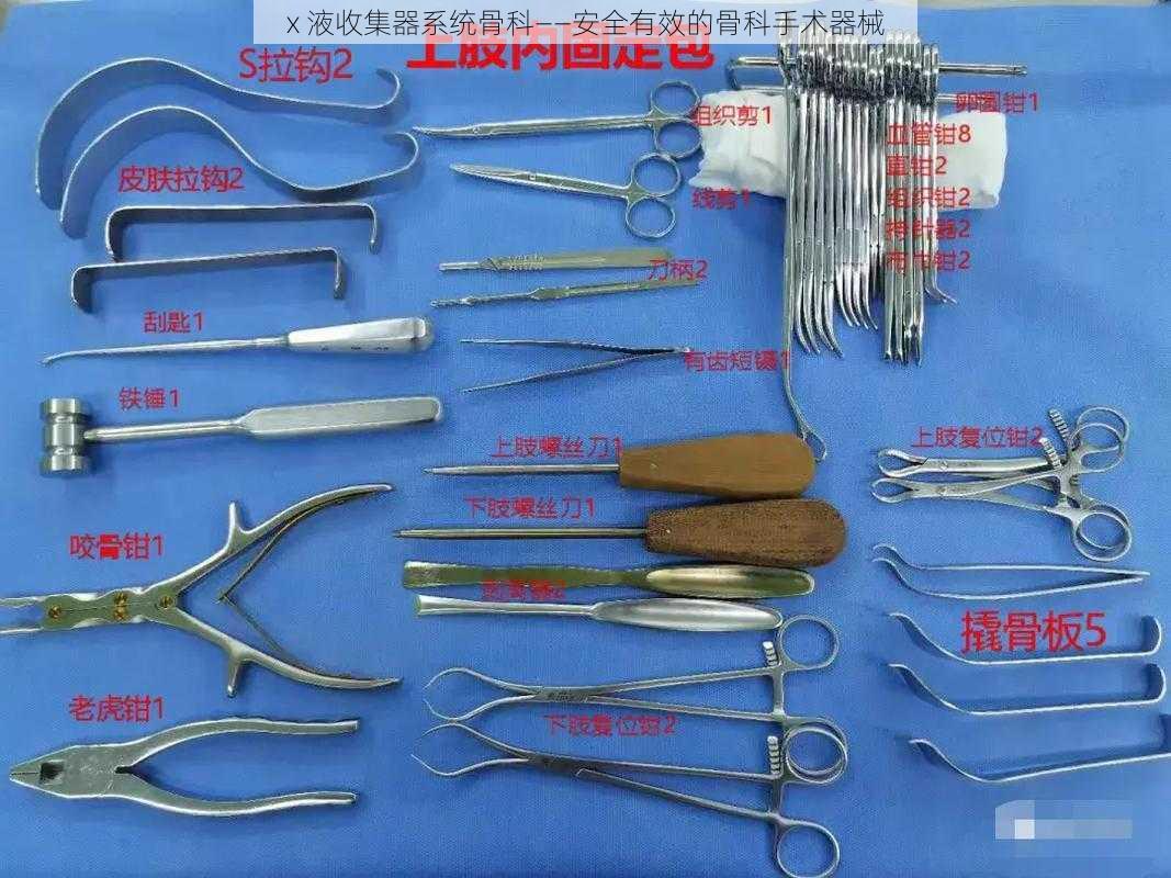 x 液收集器系统骨科——安全有效的骨科手术器械