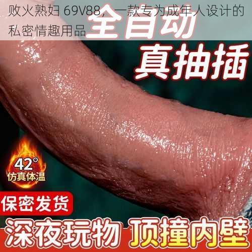 败火熟妇 69V88，一款专为成年人设计的私密情趣用品