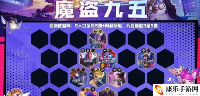 《金铲铲之战》S8地下魔盗团阵容搭配攻略